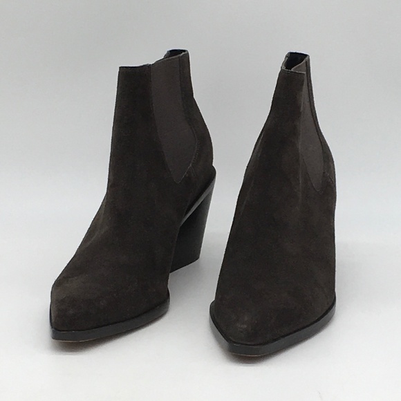 Rag & Bone Boots RAZOR CHELSEA BOOTIE in Slate SUEDE Booties size 9
